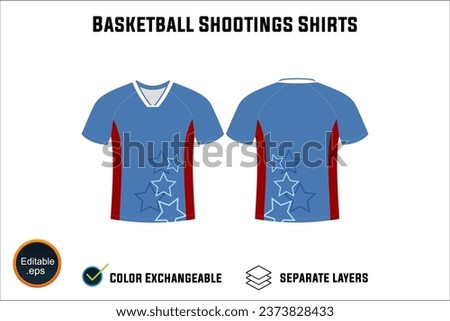 Creat Editable vector mockup artwork and sketch templates for custom designs of basketball shirt front and back, team club jersey, Design Your own men's sport kit with a white background.