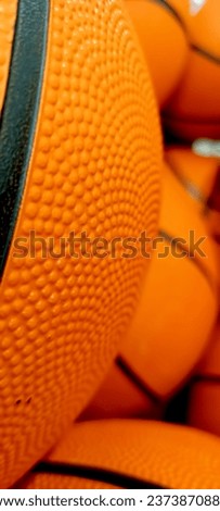 Basketball closeup, Basketball in detail view