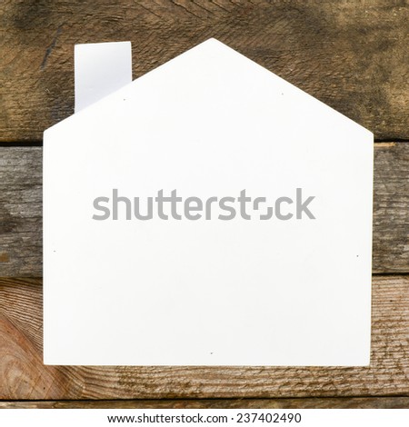 White Real estate sign