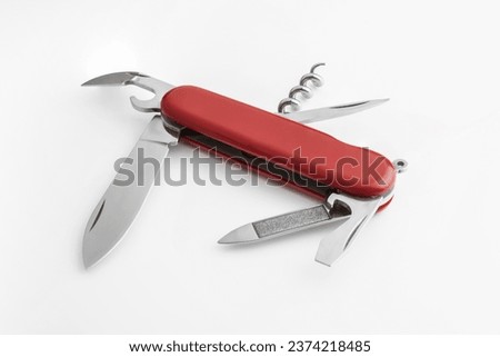 Multi Purpose knife. isolated on white background
