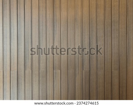 Artificial wood lattice walls that clearly show each line