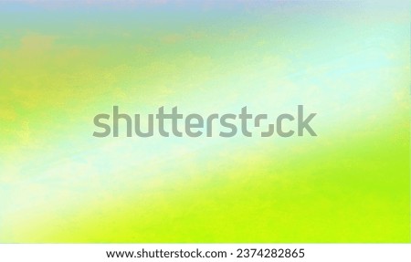 Nice green and yellow mixed gradient background with copy space for text, Usable for banner, poster, cover, Ad, events, party, sale, celebrations, and various design works