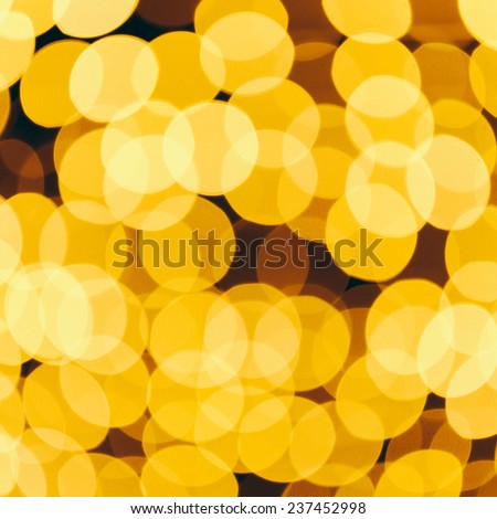 Abstract Gold christmas bokeh background - Vintage effect style pictures