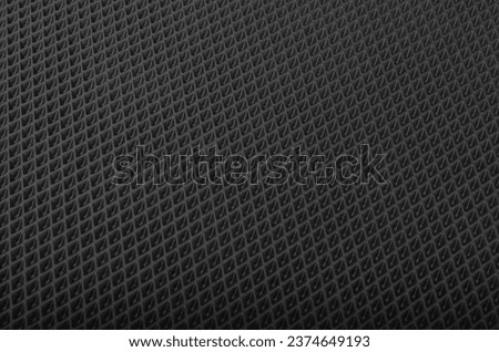 black texture in rhombus closeup eva polymer
