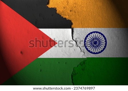 Relations between Palestine and india. Palestine india