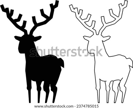 animal, baby, buffalo, card, cartoon, character, christmas tree, clip art, couple, cutout, december, decoration, decorative, deer head, design, die cut, drawing icon, element, elk, forest, greeting, h
