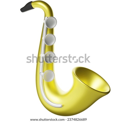 Saxophone Music Instrument Melody 3D