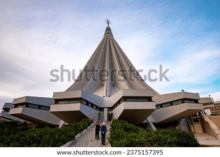 Basilica of the Madonna delle Lacrime in Siracusa - Italy Royalty-Free Stock Photo #2375157395