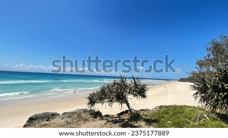 Deadman’s beach  Stradbroke Island Queensland AU Royalty-Free Stock Photo #2375177889