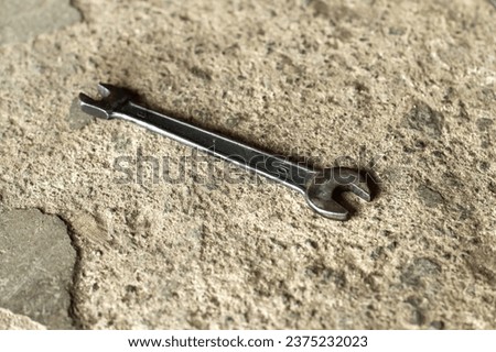 wrench to open bolts or tighten bolts, nuts