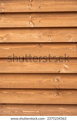 Pine overlapped nailed timber panel Royalty-Free Stock Photo #2375234363