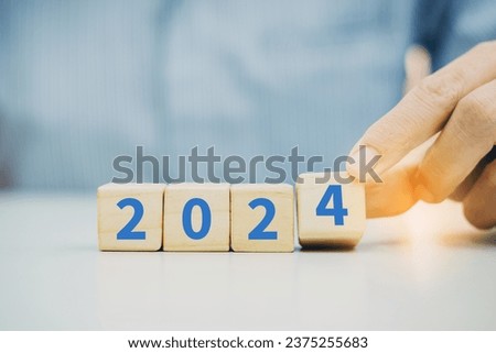Business plan change of year 2024 for schedule calendar strategy challenge in the future vision.