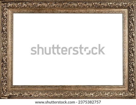 Antique wooden handmade frames Gothic style obsolete abstract pastel interesting varied surprising different background displays antique retro Vintage object buying now.