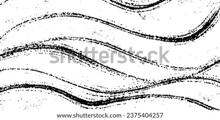 Texture grunge strokes with an old brush. Vector background