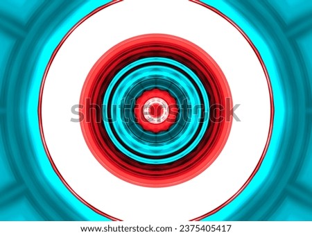 Abstract, ring, circle, waves, disk 