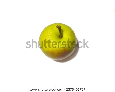 This little apple has sour taste