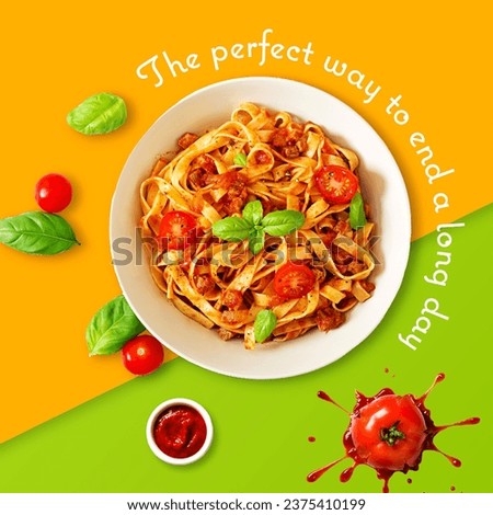 Pasta Social Media Post Design