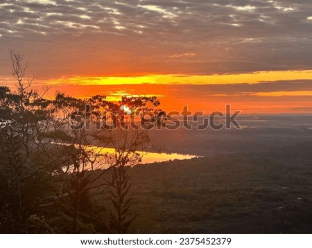 Landscapes of Inirida, Colombia- Cerro Mavecure  Royalty-Free Stock Photo #2375452379