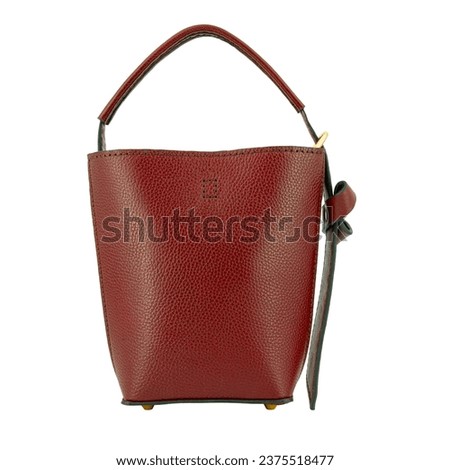 Industrial photography of women's leather bags