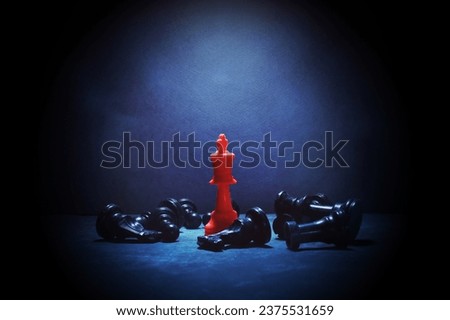 Chess King is alive again Royalty-Free Stock Photo #2375531659