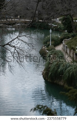 Nice photos of a lake in Yıldız Park in Istanbul, Marmara region, Turkey