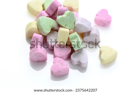 multi-colored small heart-shaped candies 2