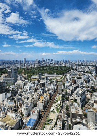 A bird-eye view of Shibuya, Tokyo, Japan. Taken from Shibuya Sky.