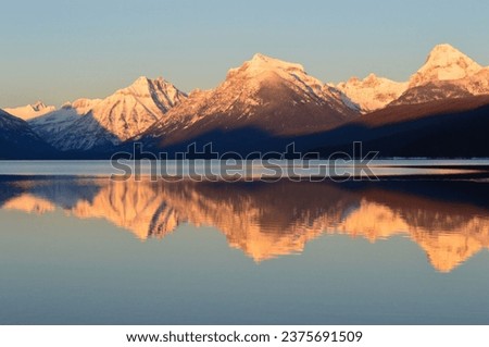 Beautiful Mountains With an Iconi Reflection