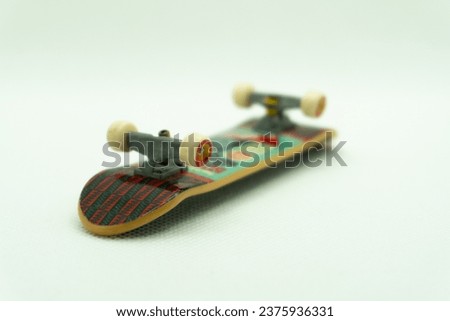 small skateboards or what are known as finger boards that can be played anywhere