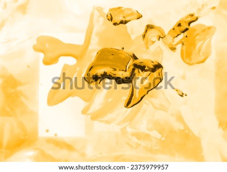 Image of texture or background, abstract, yellow-orange pattern.