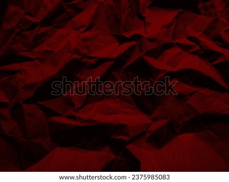 Red Background Light Abstract wrinkled Paper Vintage Gradient Texture Pattern Shape Design Light Overlay Wave Element Template Backdrop Pastel 3d Bg Empty Mockup Product Beauty Cosmetic Minimal.