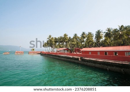 Ross Island, Port Blair, Andaman And Nicobar, India. Royalty-Free Stock Photo #2376208851