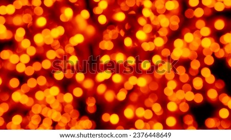 Abstract bokeh background of Christmas tree lights. Christmas background.