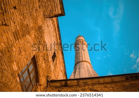 Exterior of the Hagia Sophia in Sultanahmet, Istanbul