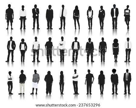 Vector of People Royalty-Free Stock Photo #237653296