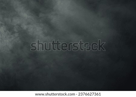 Smoke on a dark background. Scary Halloween background concept