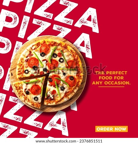 Pizza Flyer Social Media Design