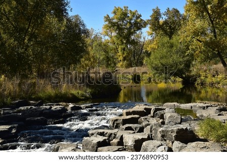 Autumn. Prospect Park, Wheat Ridge, Colorado, USA Royalty-Free Stock Photo #2376890953