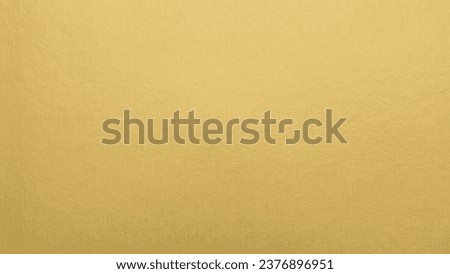 Gradation gold foil leaf shiny matt with sparkle yellow metallic texture background.
Abstract paper glitter golden glossy for template.
top view. Royalty-Free Stock Photo #2376896951