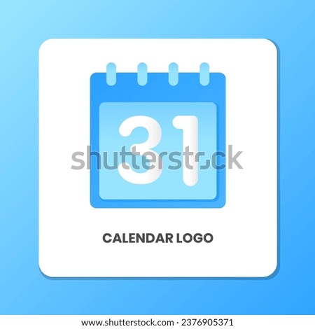 calendar logo for mobile application