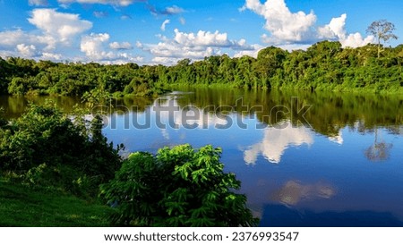 Paloemeu or Palumeu is an Amerindian village in the interior of Suriname,  Royalty-Free Stock Photo #2376993547