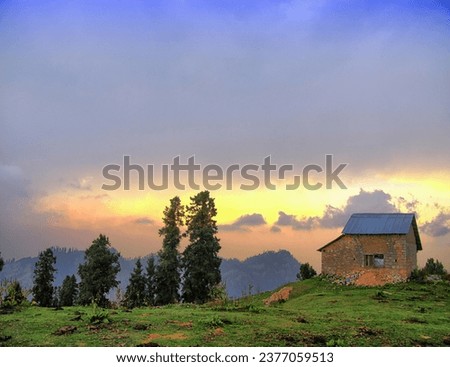 the beautiful cottage of murree road, Pakistan