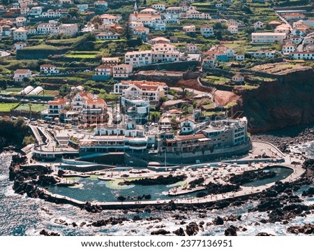 Porto Moniz in Madeira, Portugal