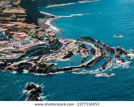 Porto Moniz in Madeira, Portugal