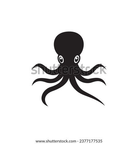 octopus icon symbol sign vector
