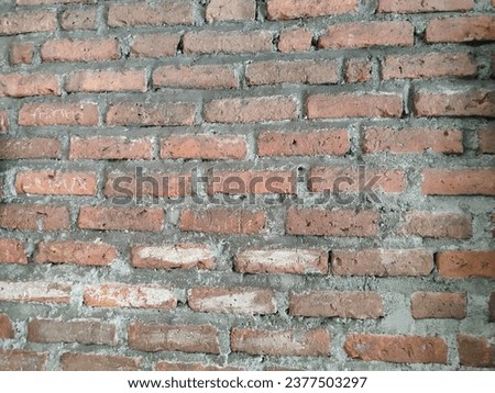Bricks are one of the materials used as construction materials. Bricks are made from clay that is burned until it is reddish in color