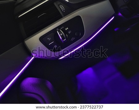 Ambient light, auto, luxury, car