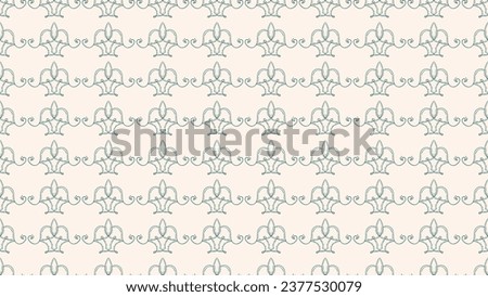 Flower petal or leaves geometric seamless pattern. For backgrounds, wallpapers, textiles, and fashion.