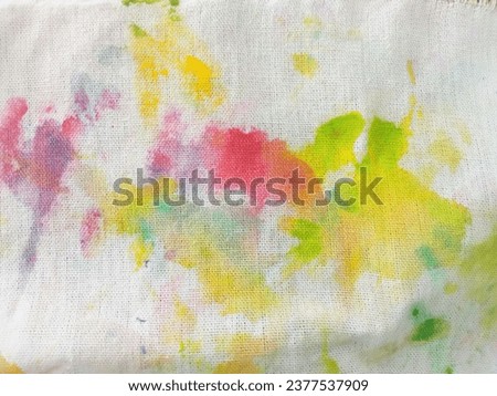 Top view, Abstract background of colourful water colour paint on paper texture for graphic design blank for text, Web background idea or brochure, illustration, gradiant paint texture