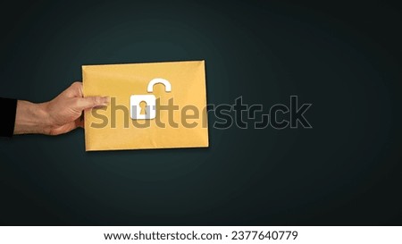 Symbolic Depiction of a Whistle Blower or Informant Royalty-Free Stock Photo #2377640779